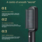 Professional Electric Hair Straightener Comb Brush