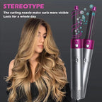5 in 1 Hair Dryer Brush, Multifunctional Hot Air Styler, Blow Dryer/Curling Iron/Straightener for All Hair Types, 1000 Watts
